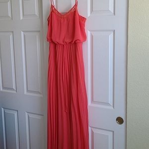 Bisou Bisou Pleated Maxi Dress